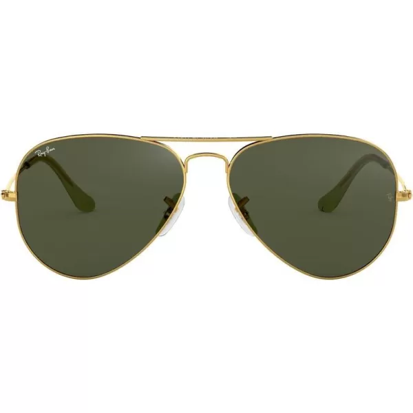 RayBan Rb3025 Classic AviatorShiny GoldG15 Green