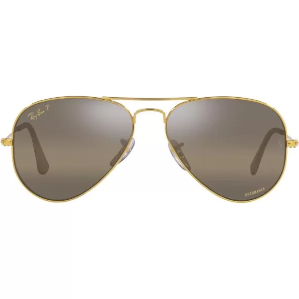 Legend Gold/Polarized Clear Gradient Dark Brown