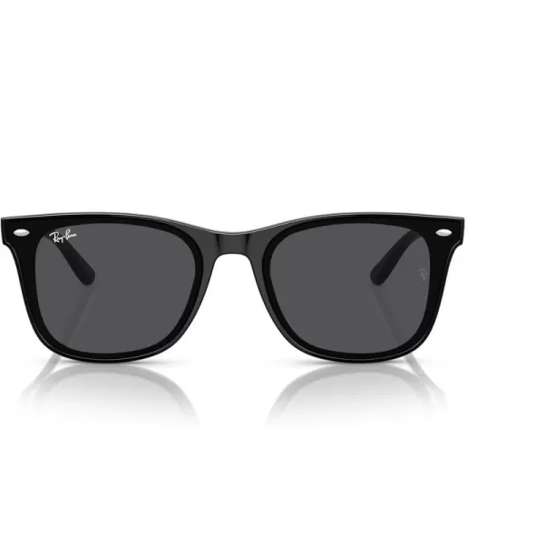 RayBan Rb4420 Square SunglassesBlackDark Grey