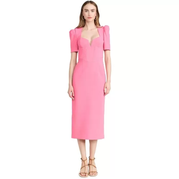 Rebecca Vallance Womens Marie Midi DressPink