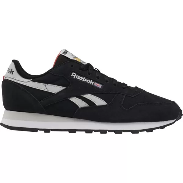 Reebok Classic Leather SneakerBlackSteely FogCherry