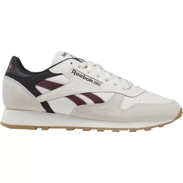 Reebok Classic Leather SneakerChalkMaroonBlack