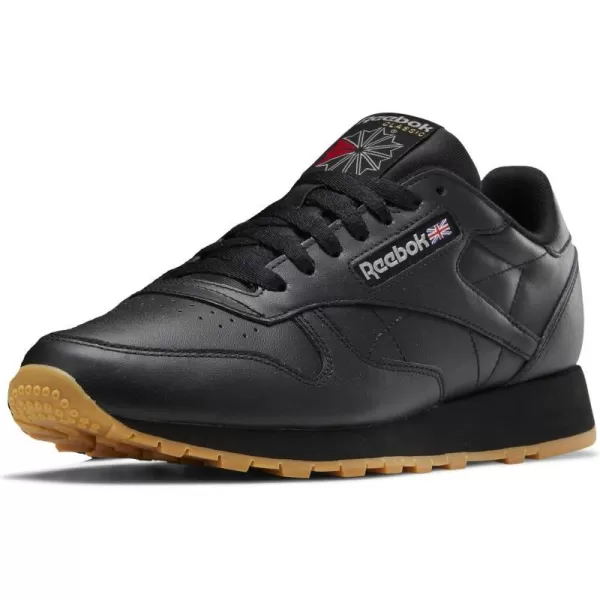 Reebok Classic Leather SneakerCore BlackPure Grey 5Reebok Rubber Gum03