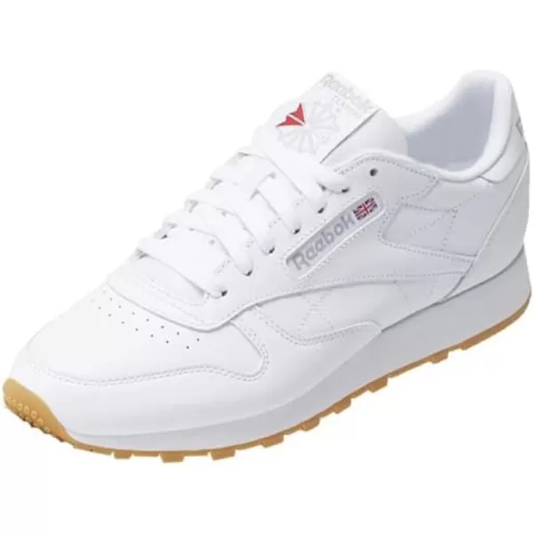 Reebok Classic Leather SneakerFtwr WhitePure Grey 3Reebok Rubber Gum03