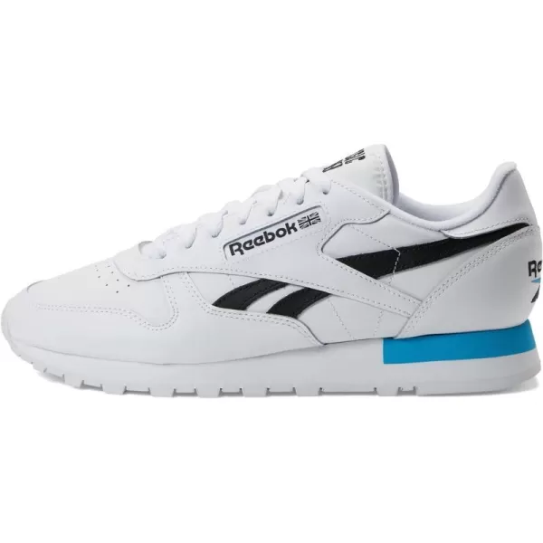 Reebok Classic Leather SneakerWhiteBlackRadiant Aqua