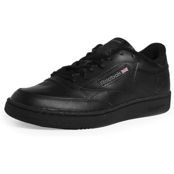 Reebok Mens Club C 85 SneakerBlackCharcoal