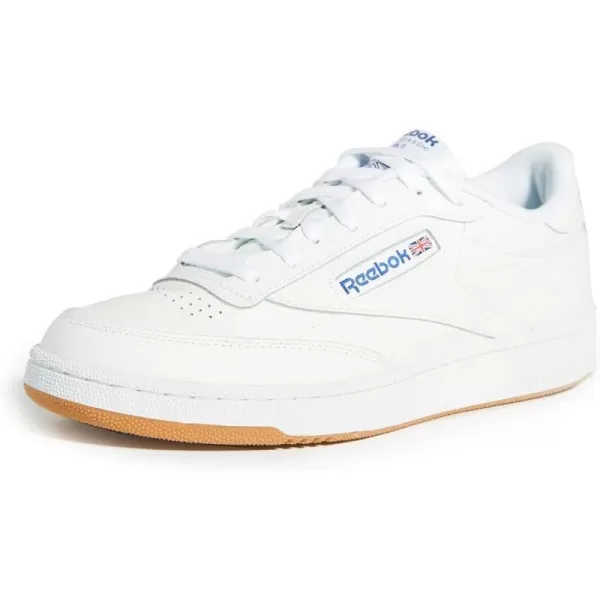 Reebok Mens Club C 85 SneakerWhiteRoyalgum