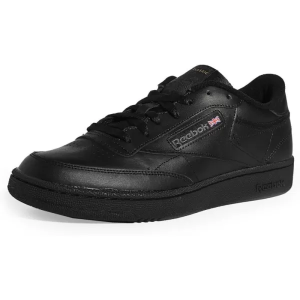 Reebok Unisex Club C 85 SneakerBlackCharcoal