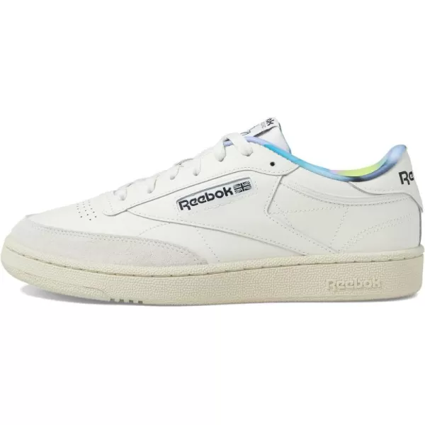 Reebok Unisex Club C 85 SneakerChalkChalkSemi Classic Teal