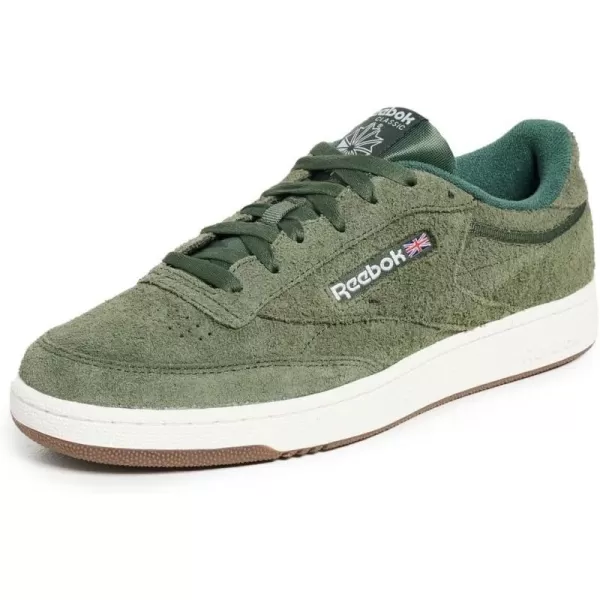 Reebok Unisex Club C 85 SneakerVarsity GreenChalkReebok Lee 2