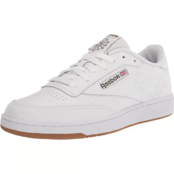 Reebok Unisex Club C 85 SneakerWhiteArmy GreenReebok Lee