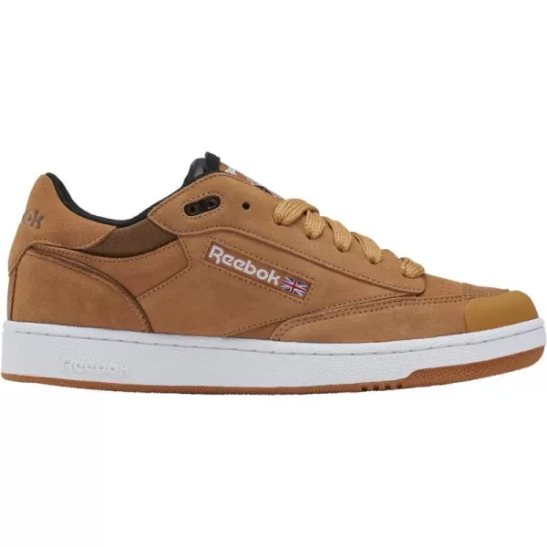 Reebok UnisexAdult Club C Bulc SneakerCourt BrownCollegiate BrownWhite