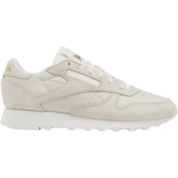 Reebok Womens Classic Leather SneakerAlabasterGold MetallicChalk