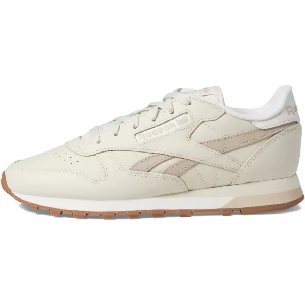 Reebok Womens Classic Leather SneakerAlabasterModern BeigeChalk