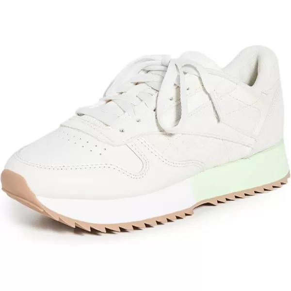 Reebok Womens Classic Leather SneakerChalkClassic WhiteMorning Fog