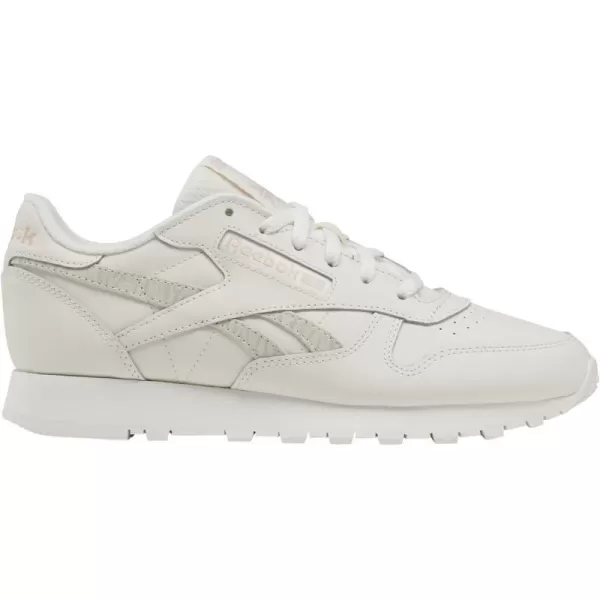 Reebok Womens Classic Leather SneakerChalkPossibly Pink