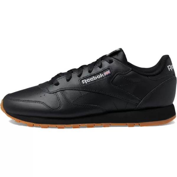 Reebok Womens Classic Leather SneakerCore BlackPure Grey 5Reebok Rubber Gum03