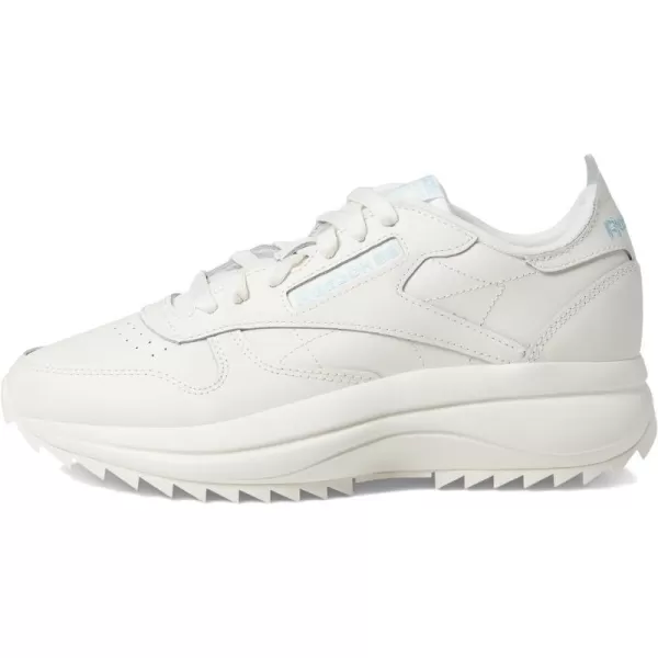 Reebok Womens Classic Leather Sp Extra SneakerChalkBlue PeakChalk