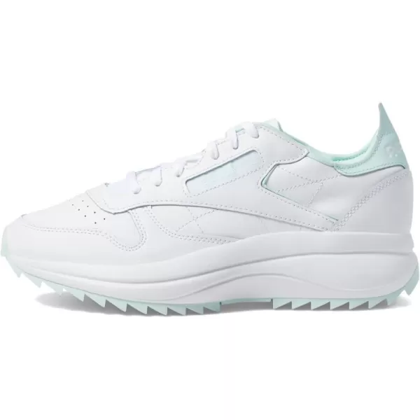 Reebok Womens Classic Leather Sp Extra SneakerWhiteMist