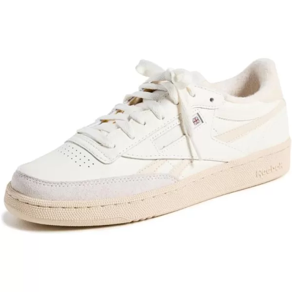 Reebok Womens Club C Revenge Vintage SneakerChalkAlabasterPaperwhite