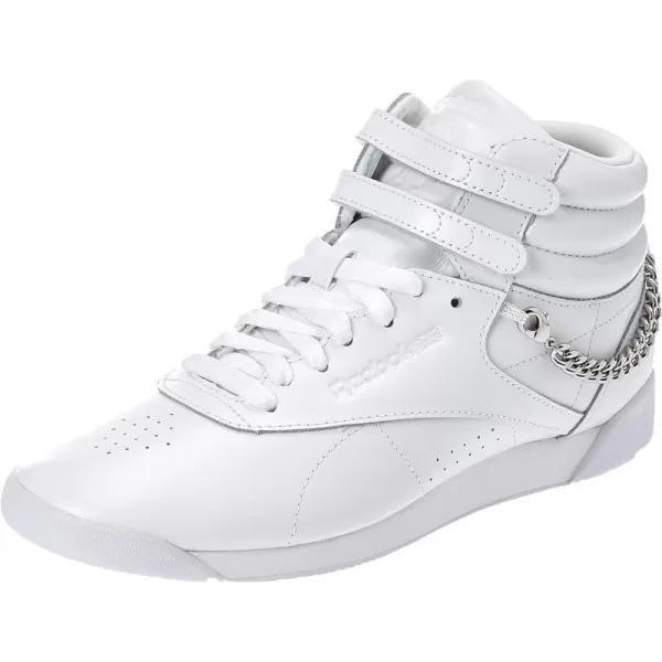 Reebok Womens Freestyle Hi High Top SneakerMulticolour SjewelWhite 0