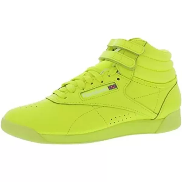 Reebok Womens Freestyle Hi High Top SneakerSoacyeSoacyeFuture White