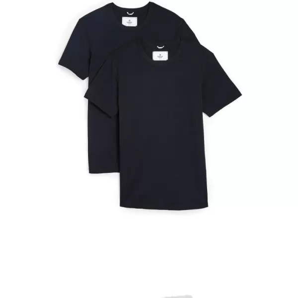 Reigning Champ Mens Lightweight Jersey TShirt 2 PackBlack