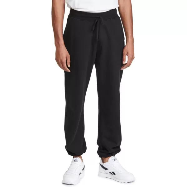 Reigning Champ Mens Midweight Terry Relaxed SweatpantsBlack