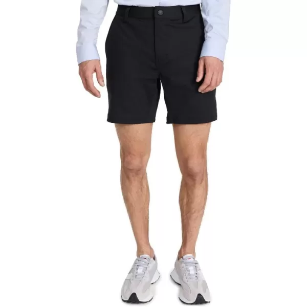 Rhone Commuter 7 Mens Shorts Stretch Fabric Golf Shorts for Men FlatFront Mens Khaki Shorts Wrinkle ResistantBlack