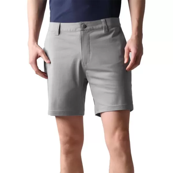 Rhone Commuter 7 Mens Shorts Stretch Fabric Golf Shorts for Men FlatFront Mens Khaki Shorts Wrinkle ResistantDark Griffin