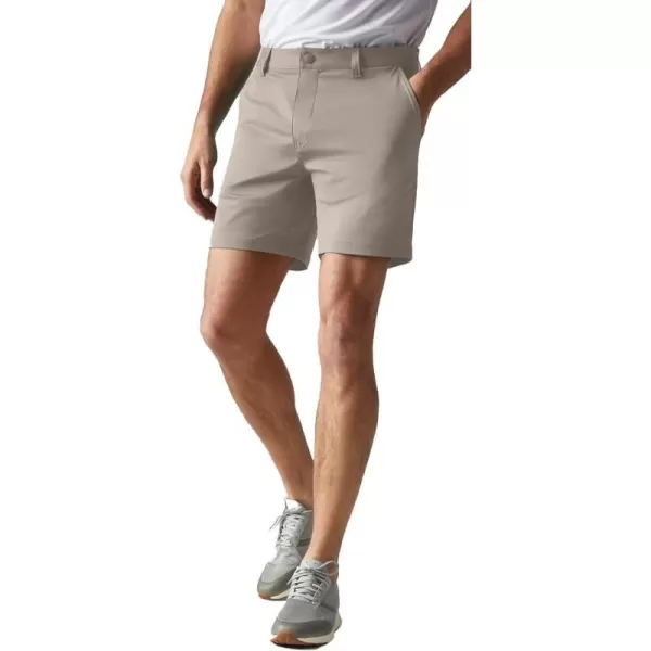 Rhone Commuter 7 Mens Shorts Stretch Fabric Golf Shorts for Men FlatFront Mens Khaki Shorts Wrinkle ResistantSage Green