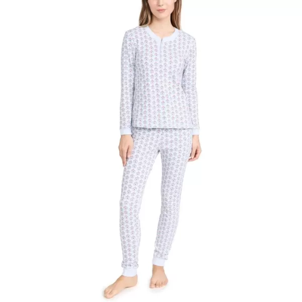 Ros Garden Womens Pippa Womens Pajama SetFrost Bizzy Bear