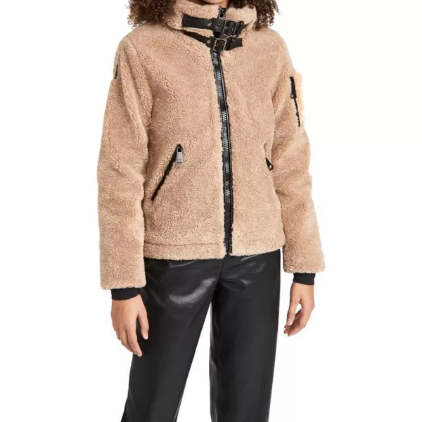 SAM Womens Denver Sherpa JacketCamel