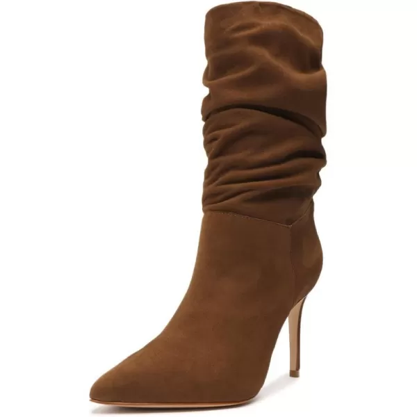 SCHUTZ Womens Ashlee High Heel Mid Calf BootsBear