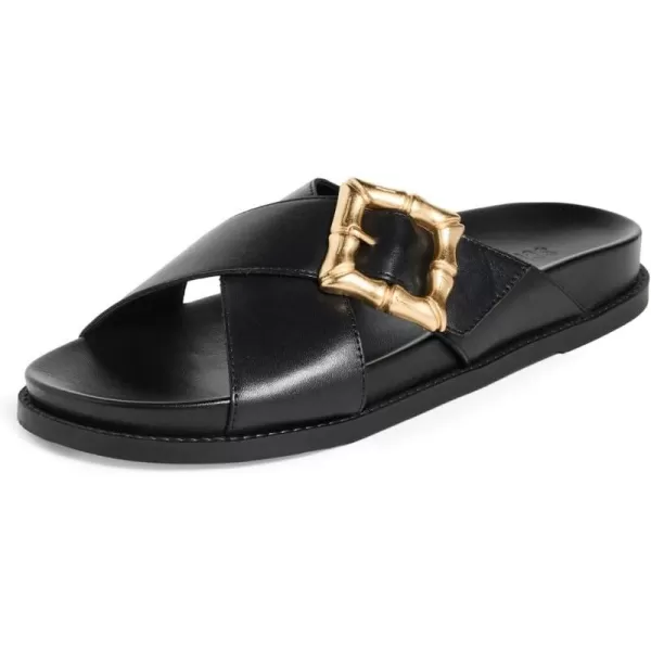 SCHUTZ Womens Enola Crossed SandalsBlack