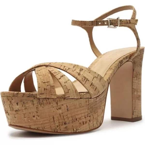 SCHUTZ Womens Keefa Platform Dress SandalCork