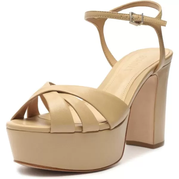 SCHUTZ Womens Keefa Platform Dress SandalLight Nude