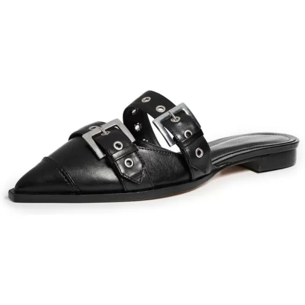 SCHUTZ Womens Penny FlatsBlack