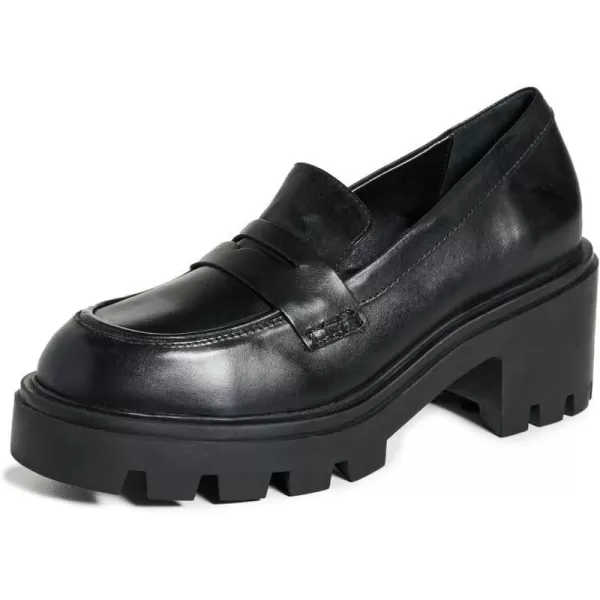 SCHUTZ Womens Viola Tractor LoafersBlack