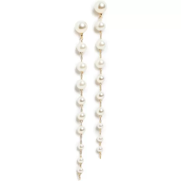 SHASHI Womens Anais EarringsPearl