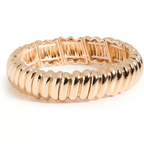 SHASHI Womens Frances Stretch BraceletGold