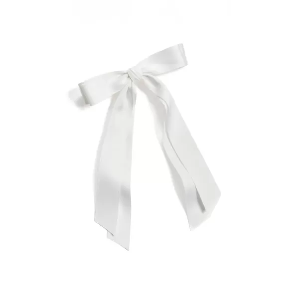 SHASHI Womens Hair Bow White 1 CountWhite