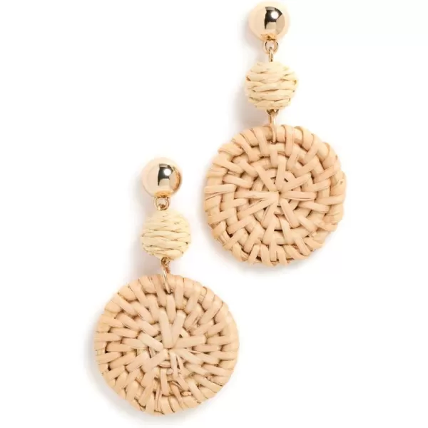 SHASHI Womens St Barths EarringsNatural