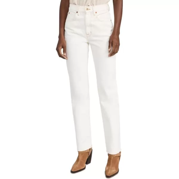 SLVRLAKE Womens London JeansNatural White