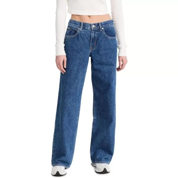 SLVRLAKE Womens Mica Wide Leg JeansSweet Memory