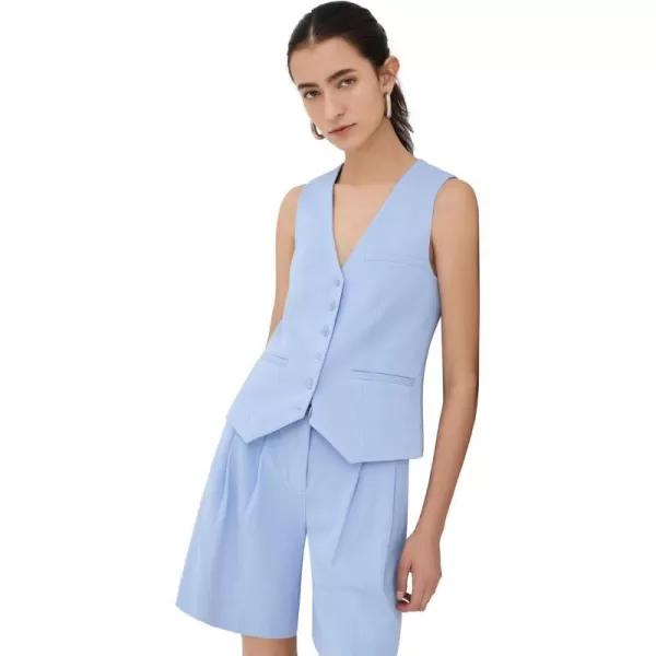 STAUD Womens Brett VestPeriwinkle