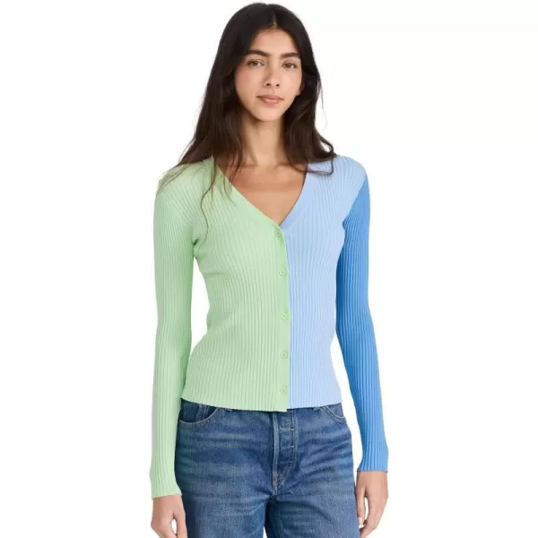 STAUD Womens Cargo SweaterMatcha Sherbet