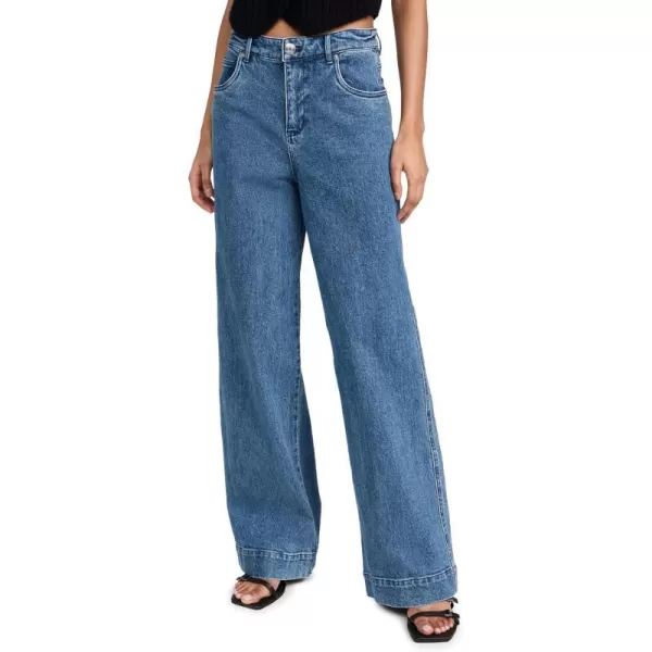 STAUD Womens Grayson PantsMedium Wash