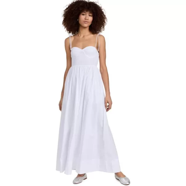 STAUD Womens Landry DressWhite