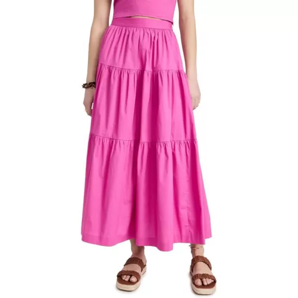 STAUD Womens Sea SkirtPeony